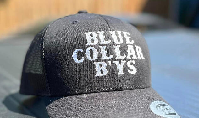 Blue Collar B&#39;ys Trucker Hat